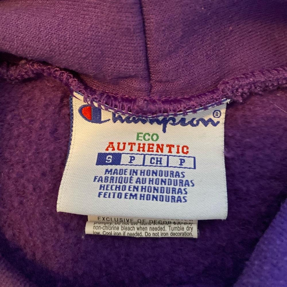 Purple Champion Hoodie